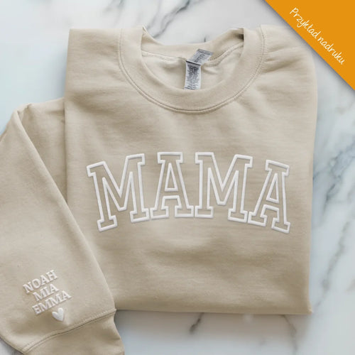 beiger Pullover personalisierbar - gefertigt von Love & Faith